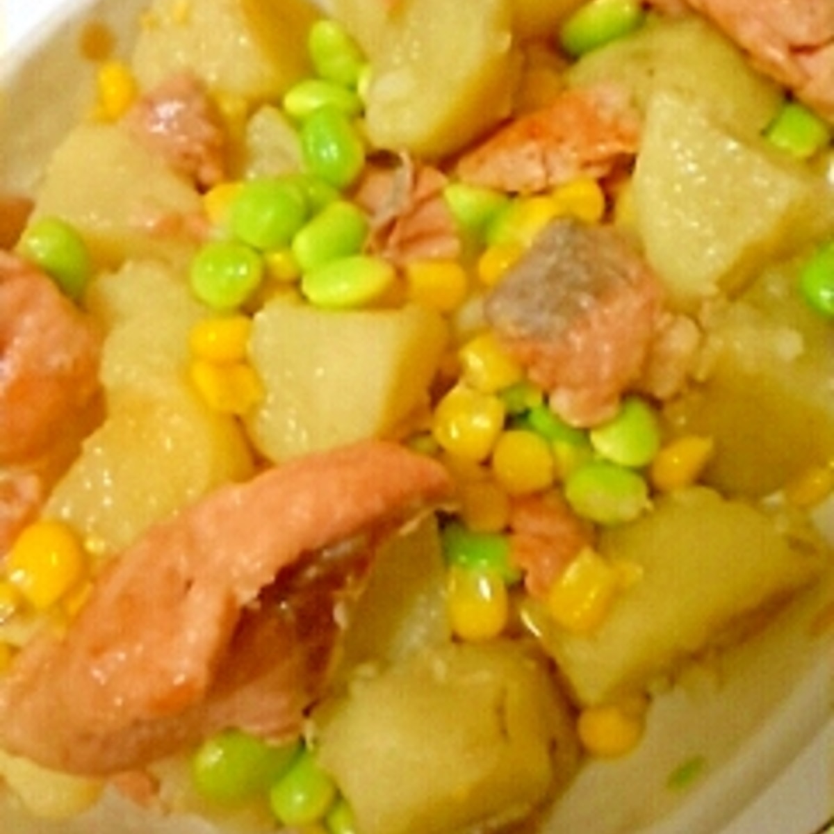 子供も好きな鮭じゃがバター レシピ 作り方 By Mkmk 楽天レシピ